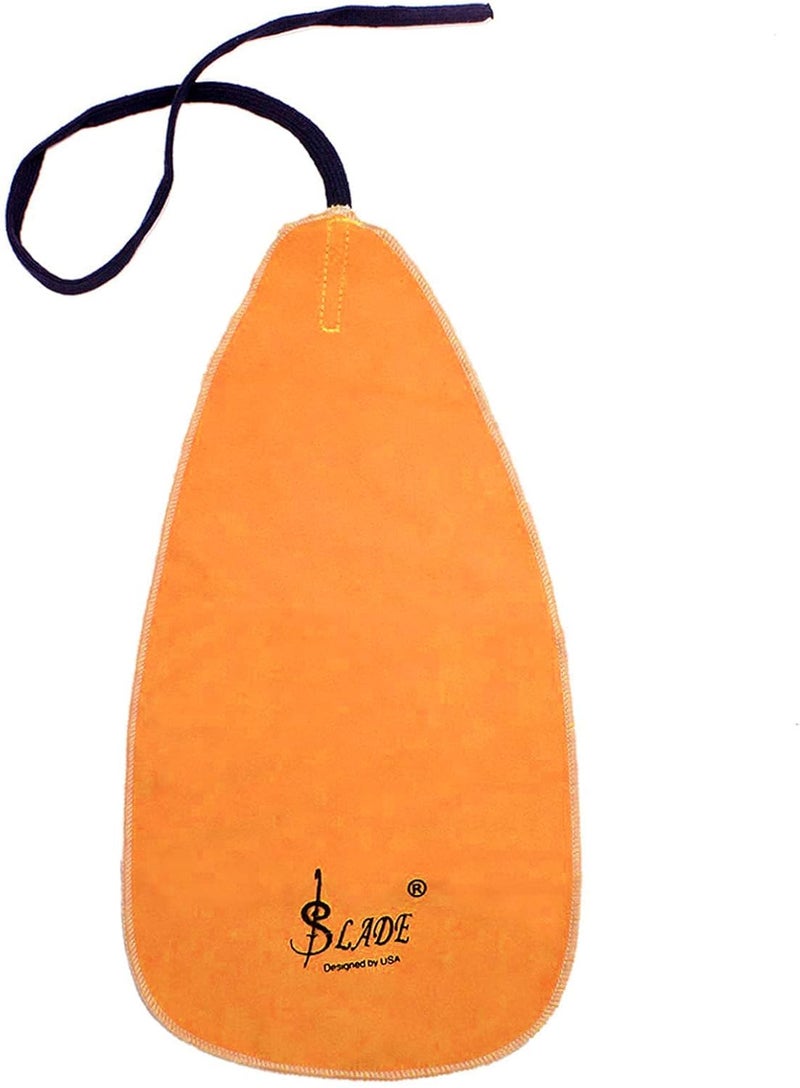 Lerodite Cleaning Cloth Swab for Inside Tube Suitable for Clarinet Piccolo Flute Sax Saxophone (orange) - Image 2